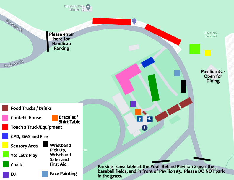 Map For Family Fun Day 2025